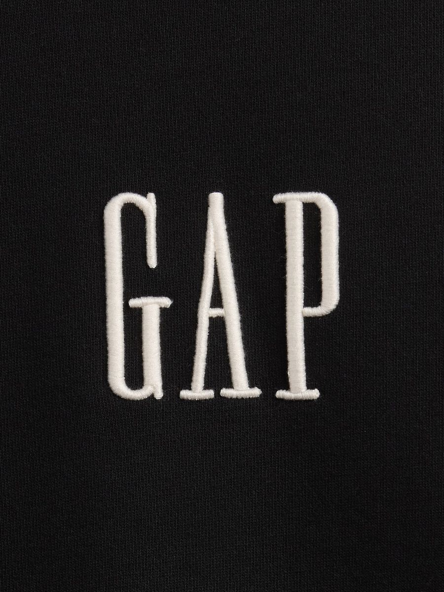 Black Crew Neck Sweatshirt_4