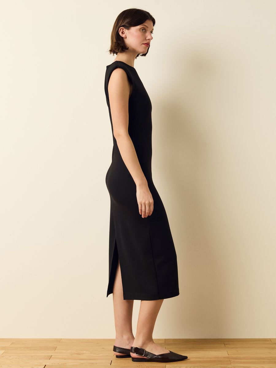 Sleeveless midi dress_1