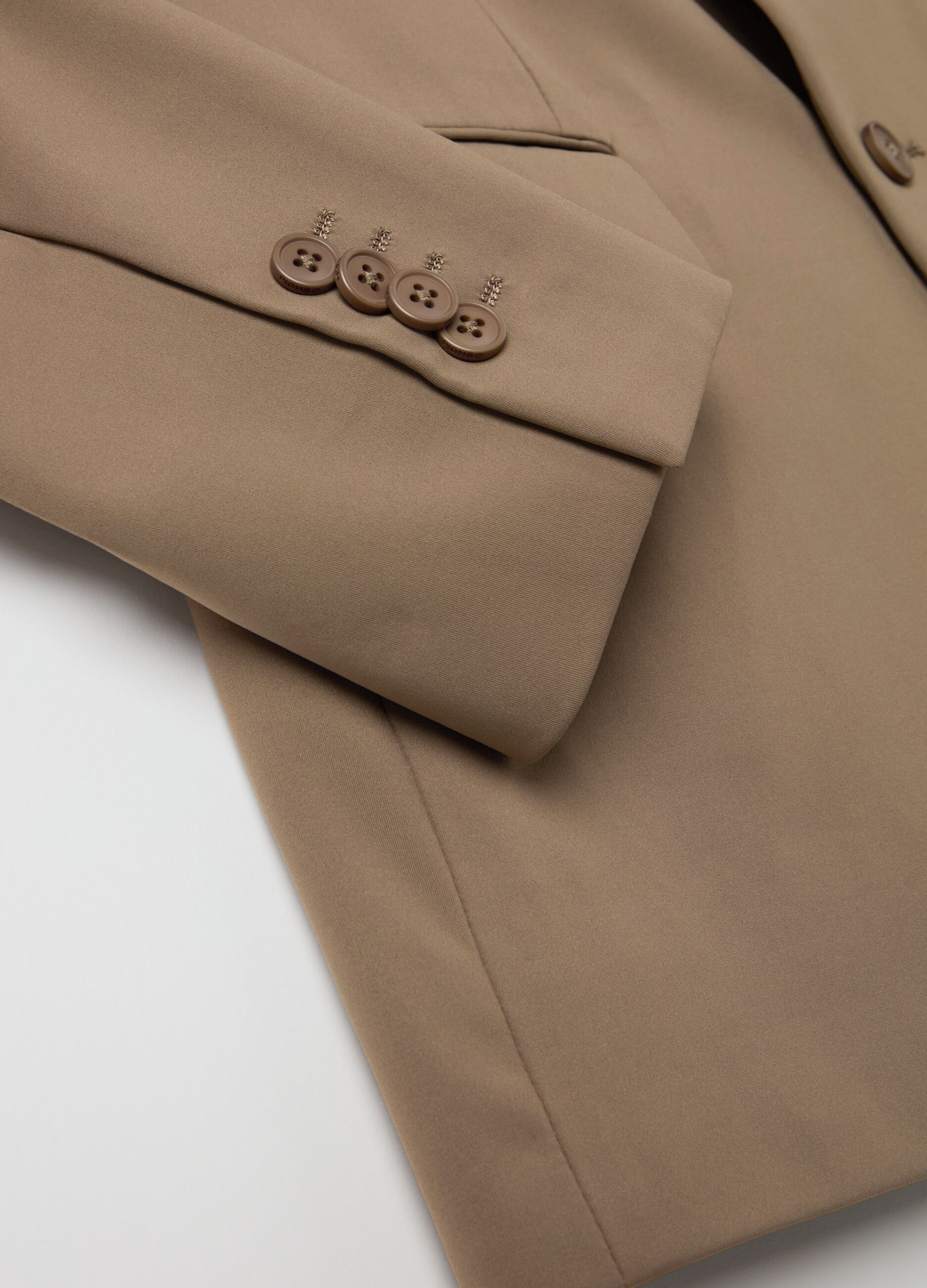 Blazer in technical fabric