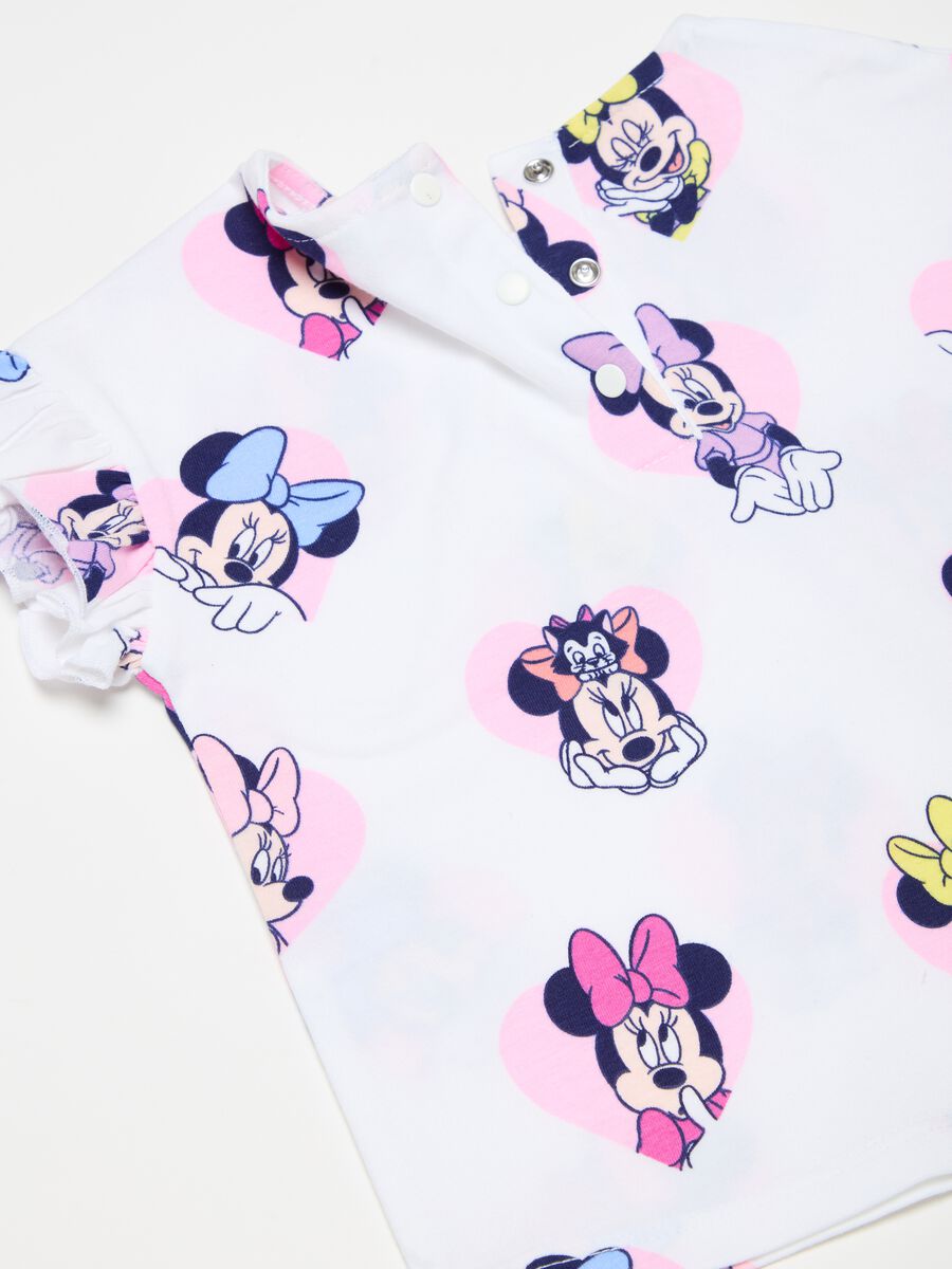 Jogging set con stampa Minnie e cuori_2