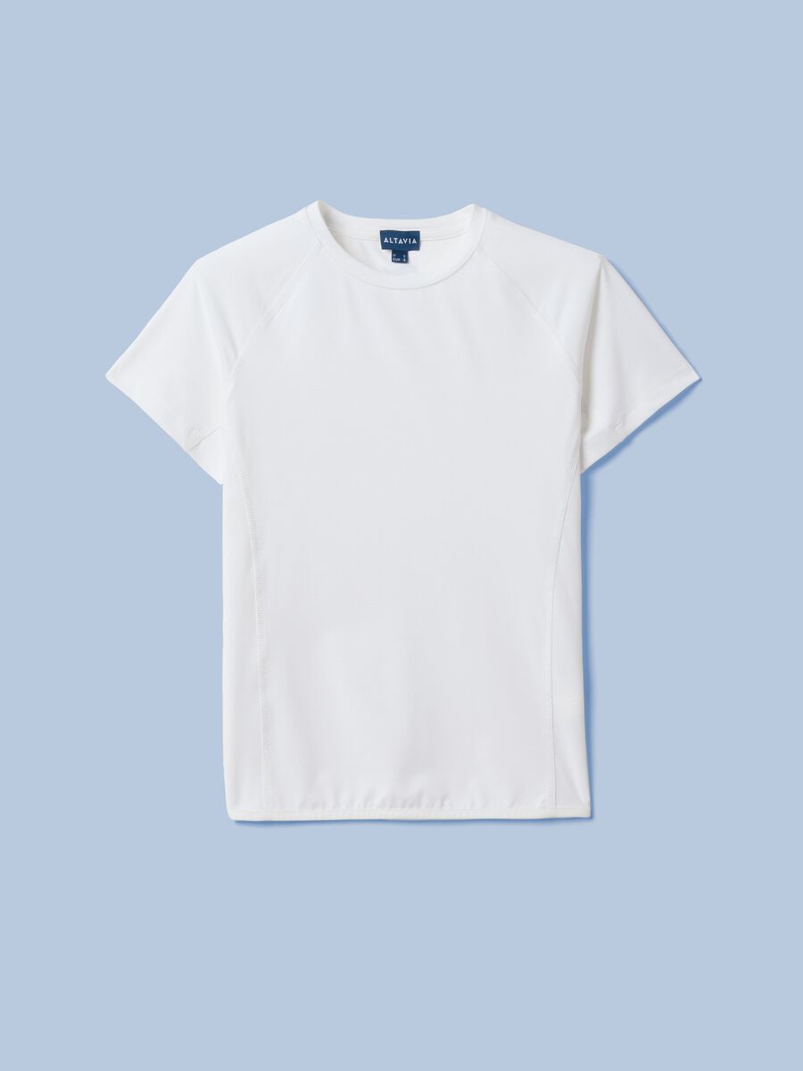 ALTAVIA SAILING white technical stretch T-shirt_4