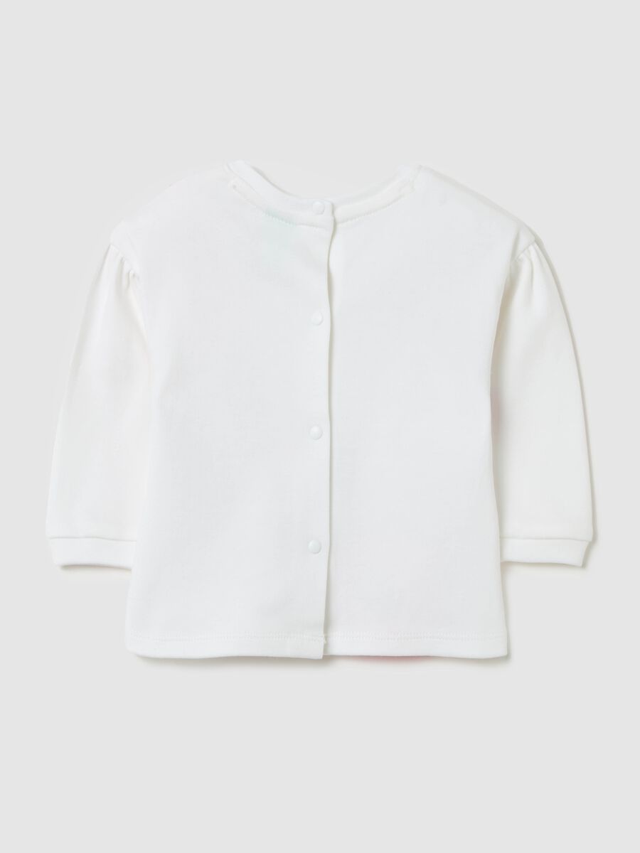 Long-sleeved T-shirt with Minnie Mouse and flower print_1