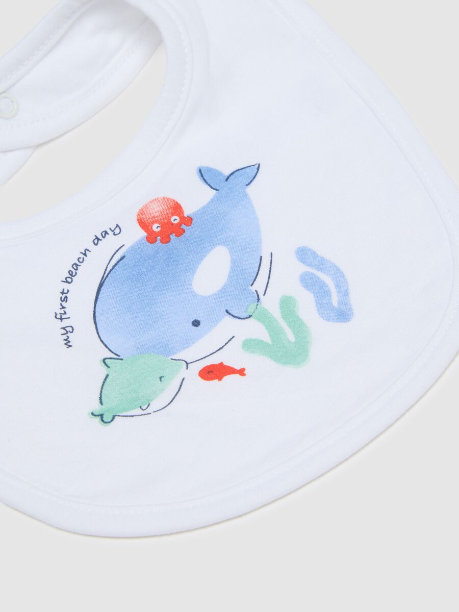 Multicolour pure cotton baby bib_2