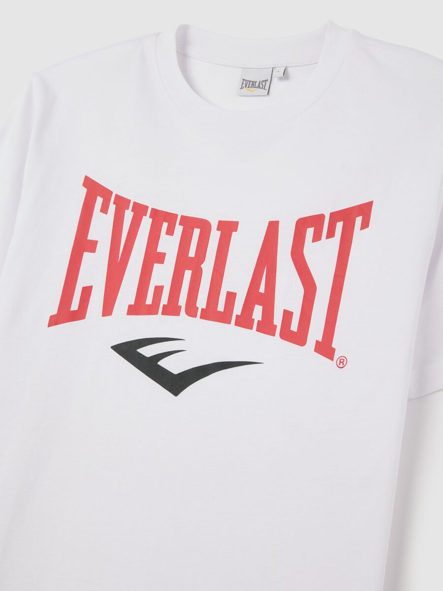 Everlast White T-shirt in Pure Cotton_5