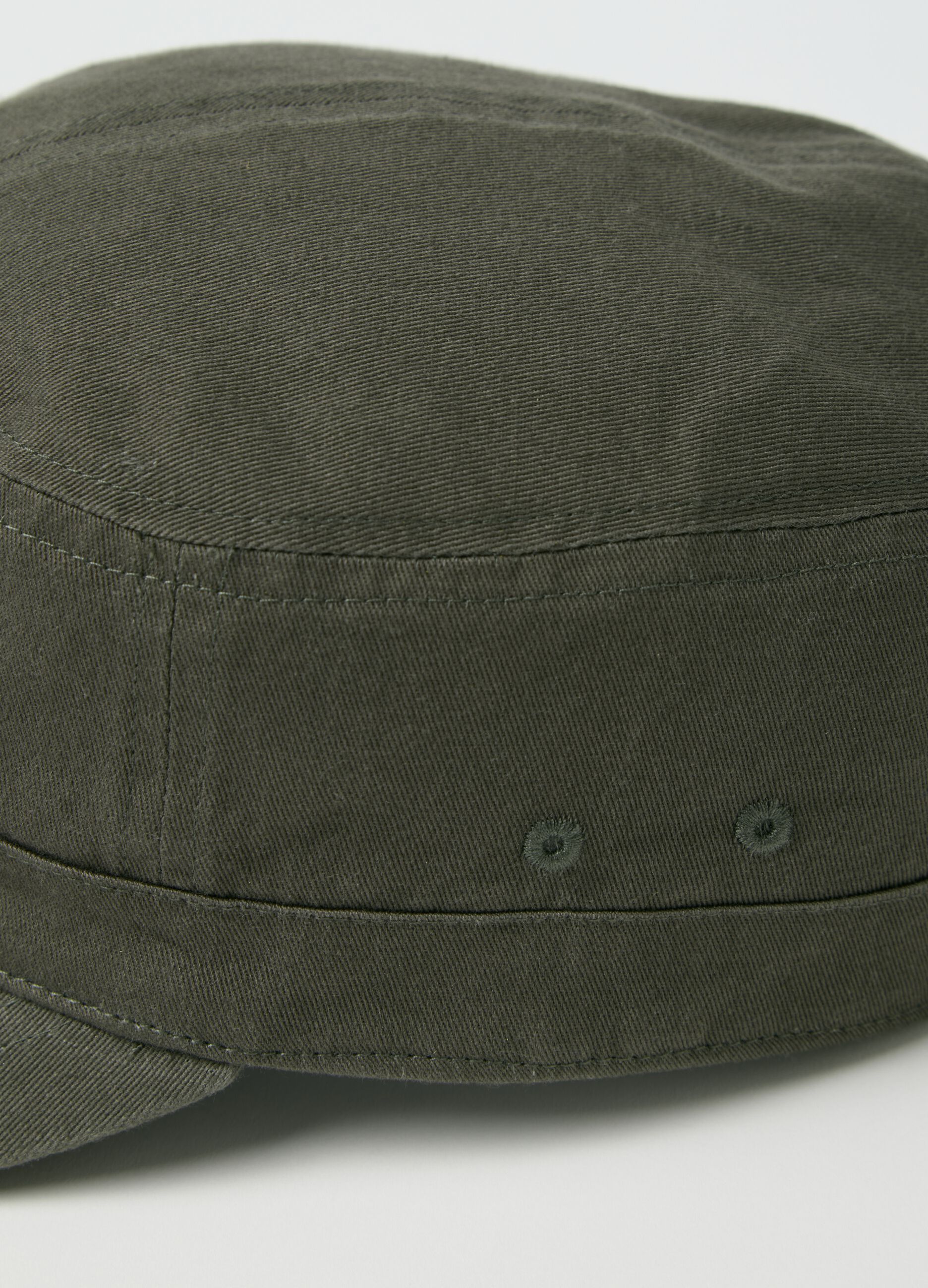 Cappello da baseball in cotone verde