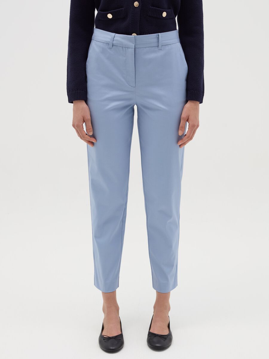 Stretch chino trousers_1