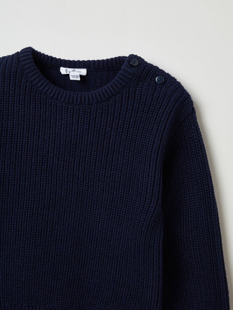 Pullover in cotone a costine_2