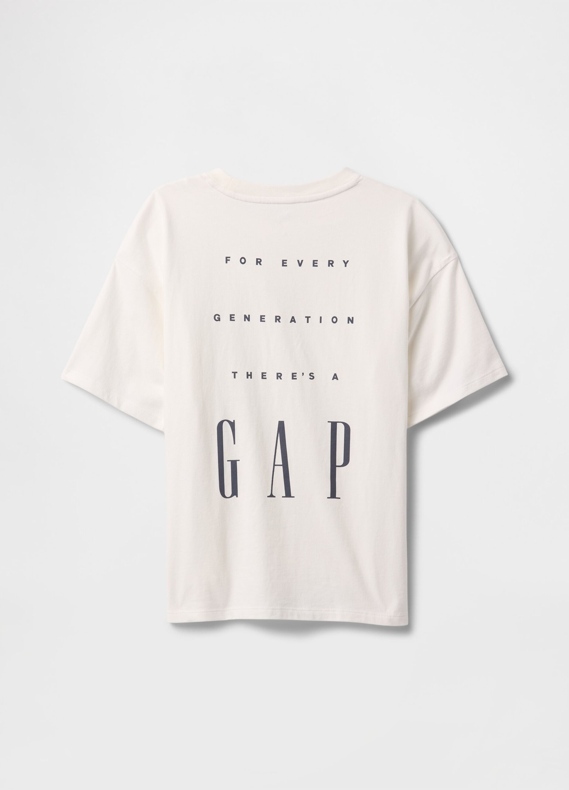 White pure cotton T-shirt GAP Kids