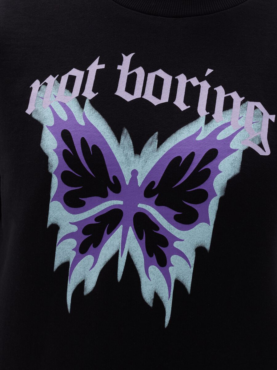Sweatshirt in cotton with print_2