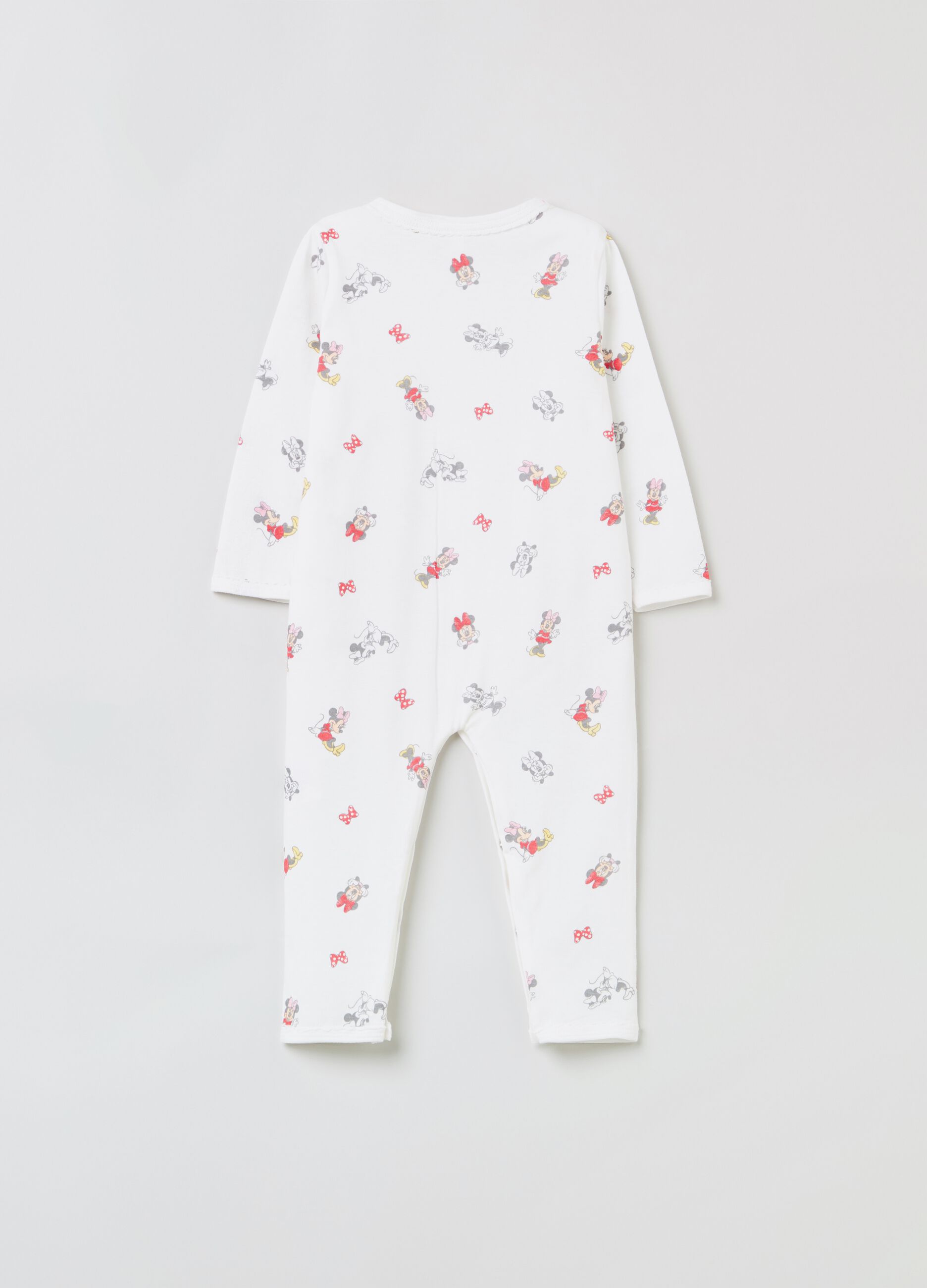 Cotton onesie with Disney Baby Minnie Mouse print