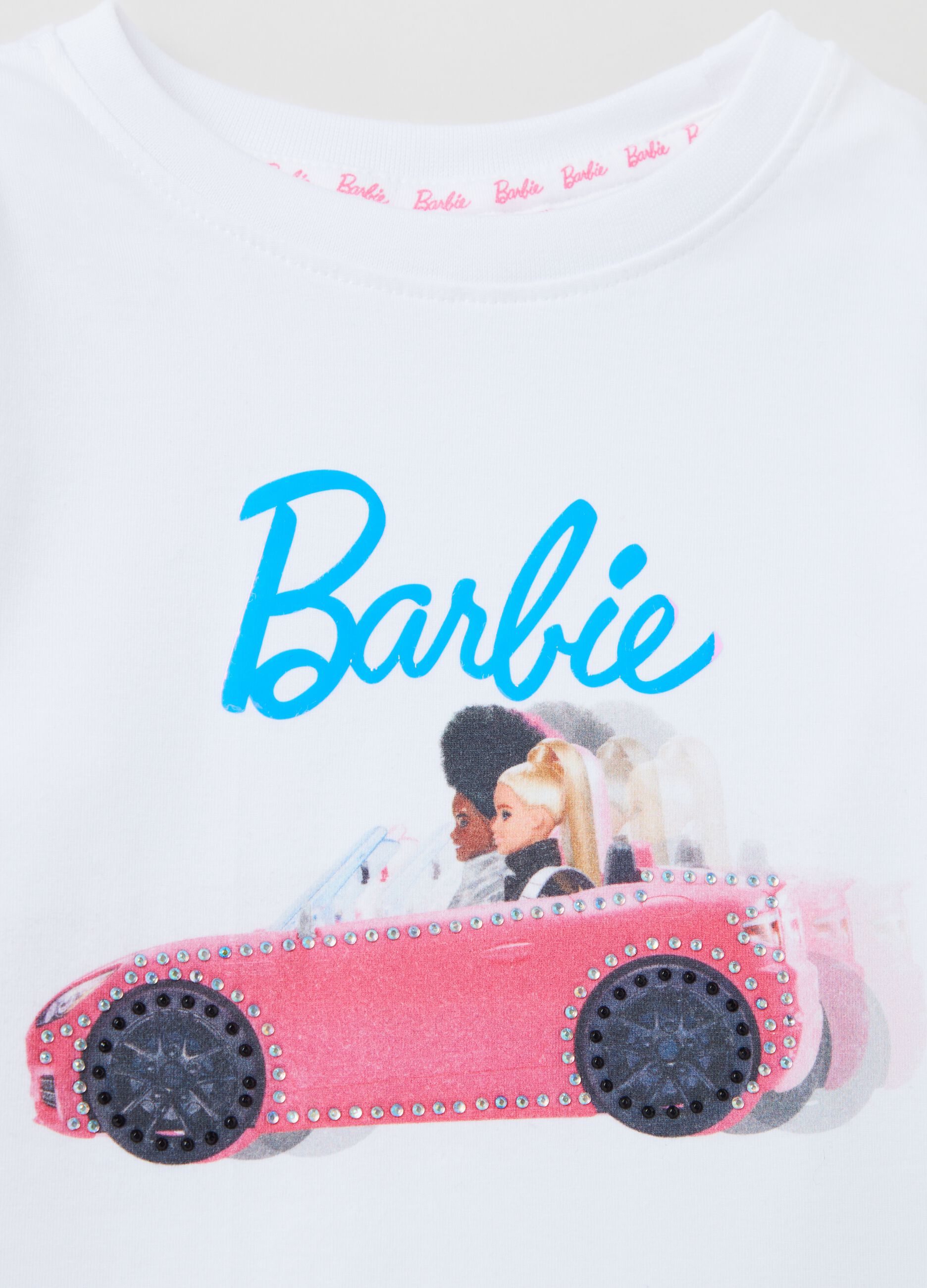 T-shirt a maniche lunghe stampa Barbie™