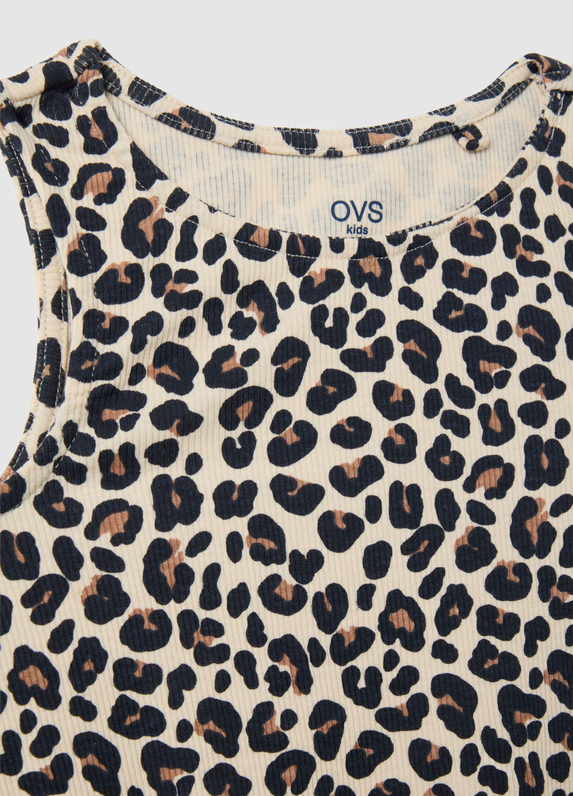 Top da bambina in cotone multicolor regular fit