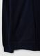 Blue hooded sweatshirt in pure organic cotton, regular fit for boys_6
