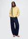Camicia cropped gialla_1