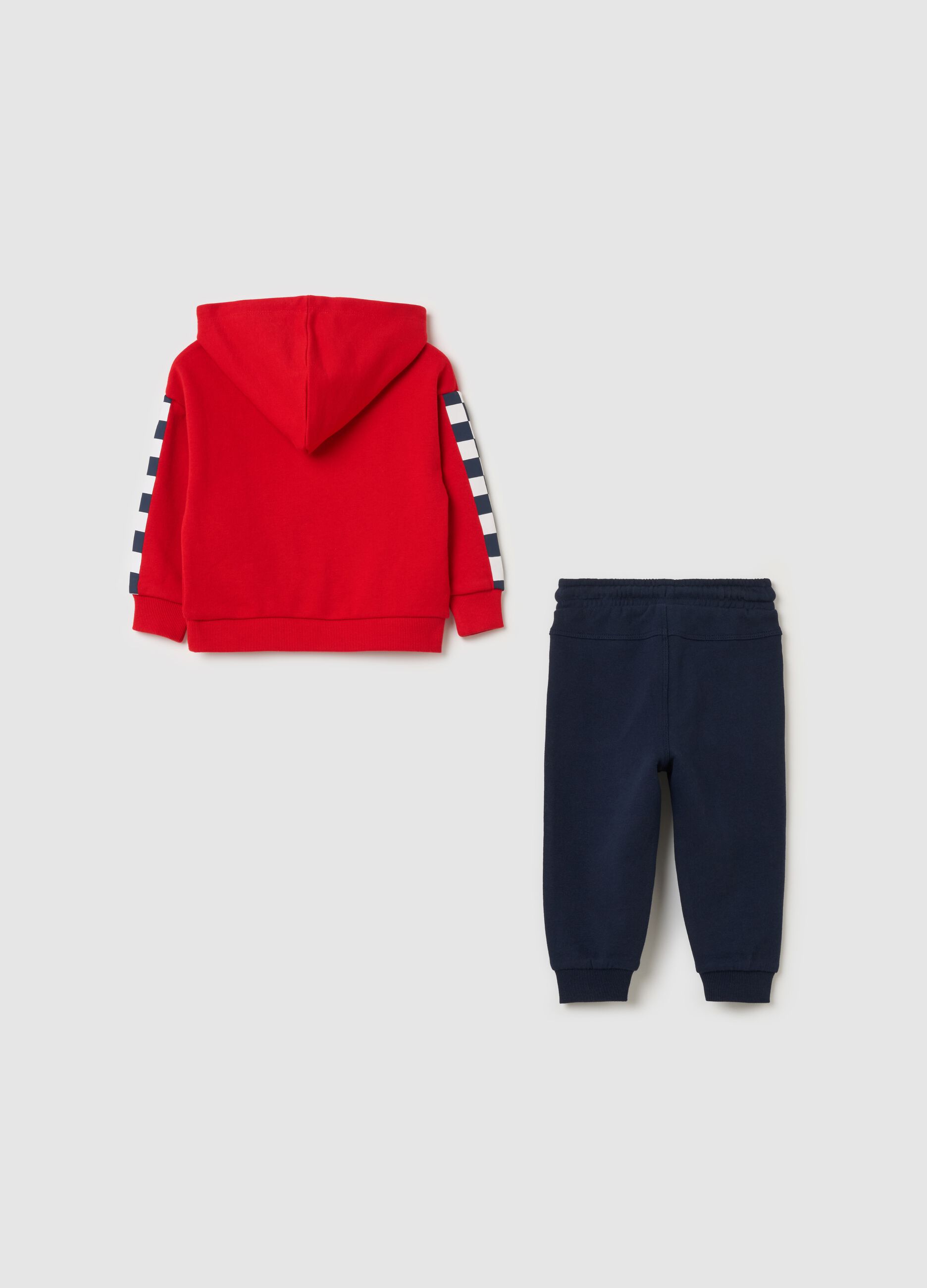 Fleece jogging set with Batman print