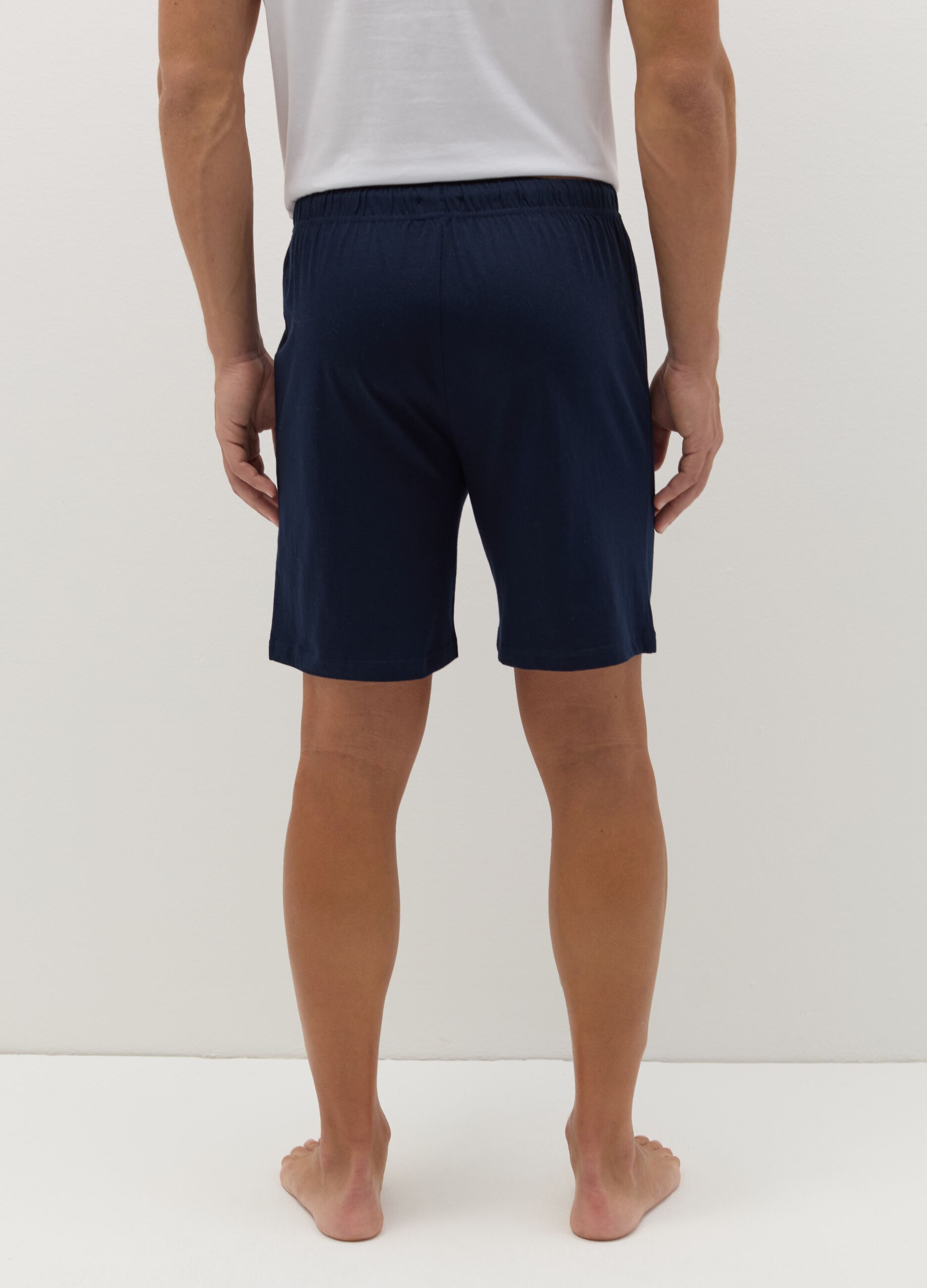 Bipack shorts pigiama con coulisse