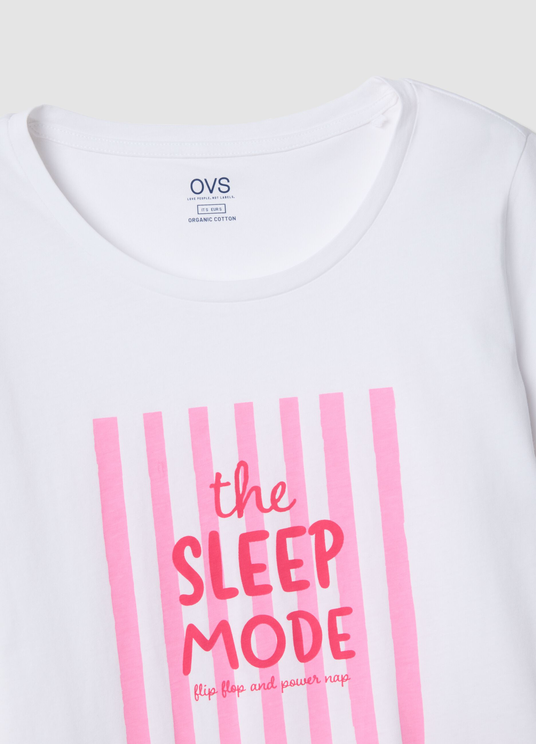 Multicolour pure cotton short pyjamas, regular fit, printed