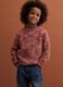 Multicoloured crew-neck jumper in wool and alpaca blend_0