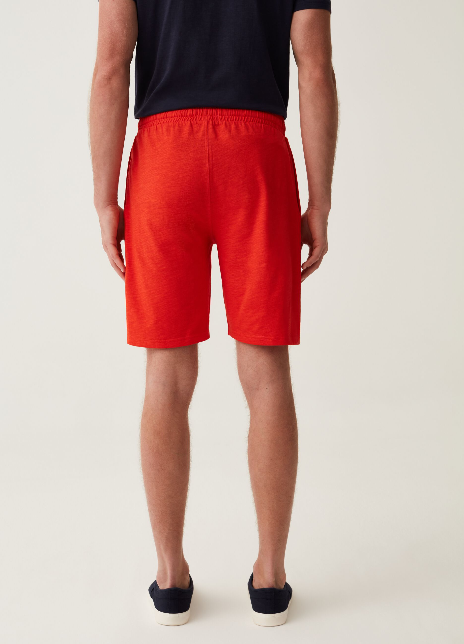 Bermuda jogger in felpa stampa Grand&Hills_2