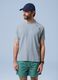 T-shirt ALTAVIA SAILING grigia in tessuto elasticizzato_1