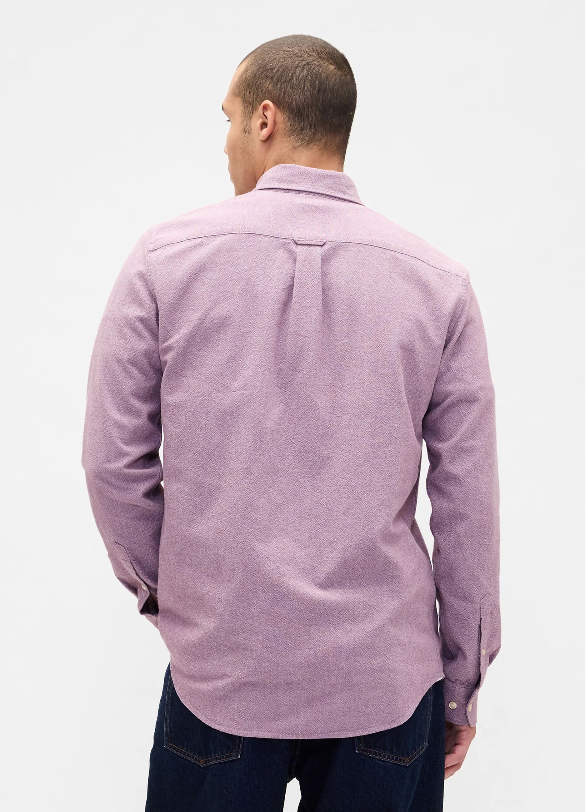 Stretch Purple Shirt