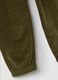 Children's trousers in cotton and green corduroy_3