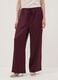 Red wide-leg trousers with regular waist_1