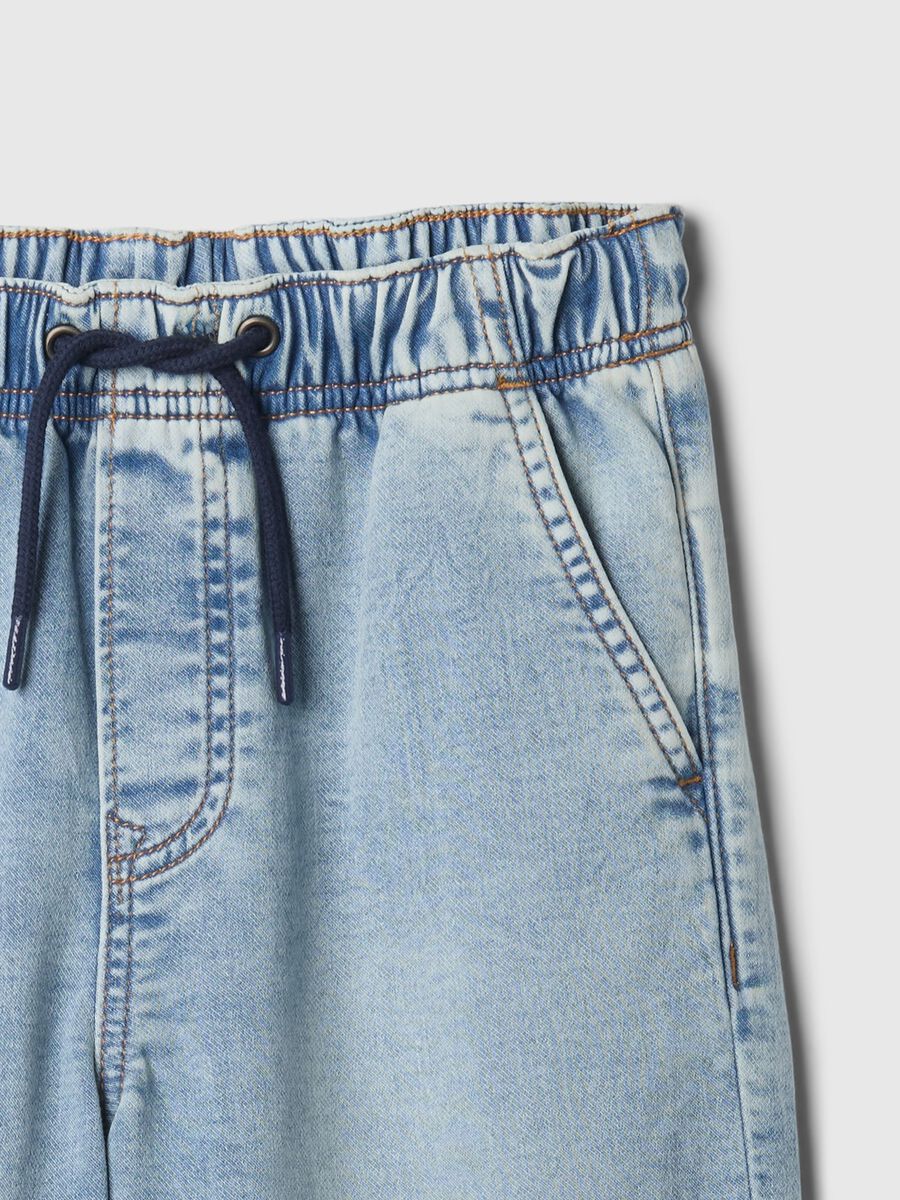 Blue denim trousers for kids_4