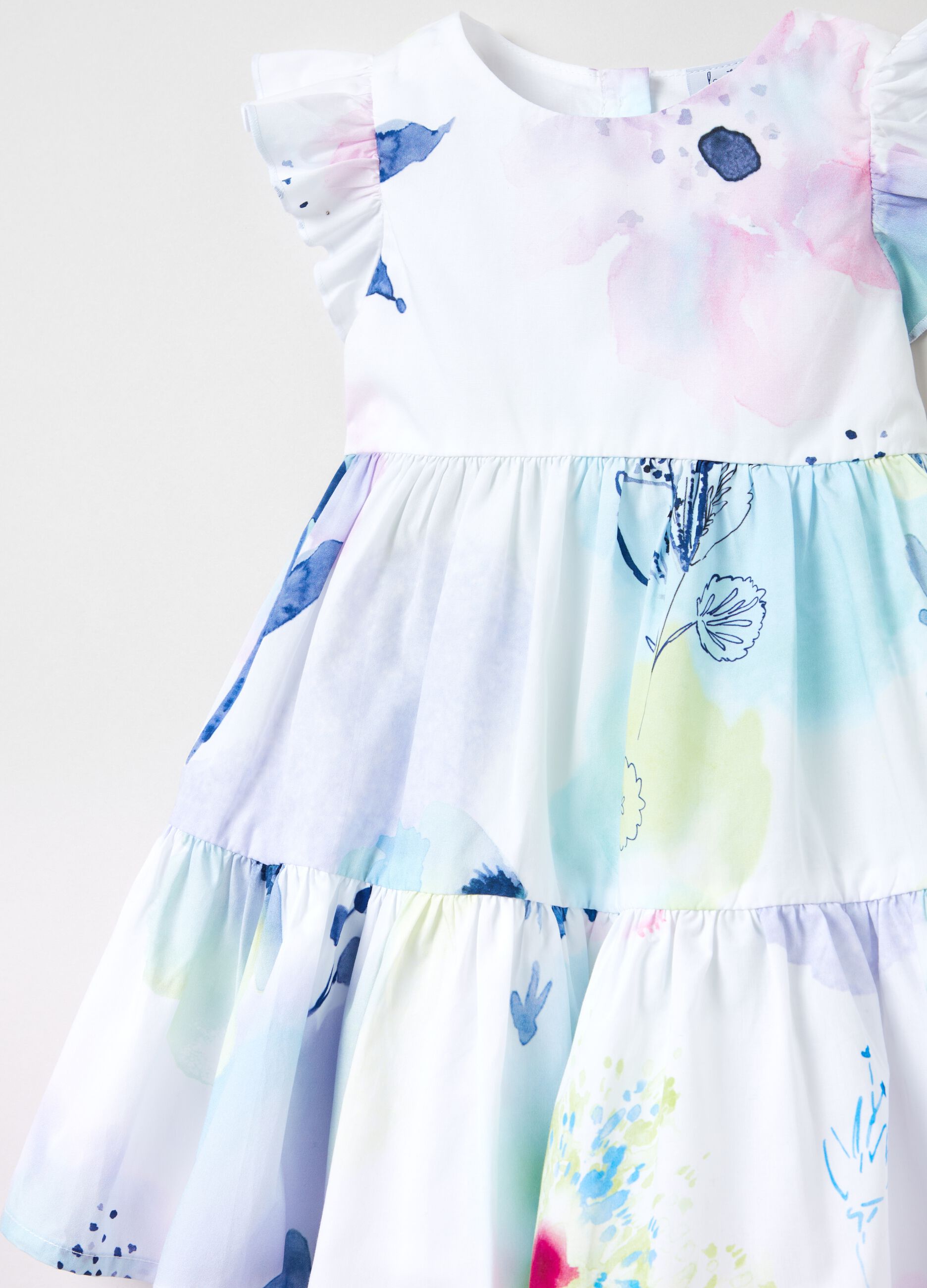 Abito a balze con stampa all-over_2