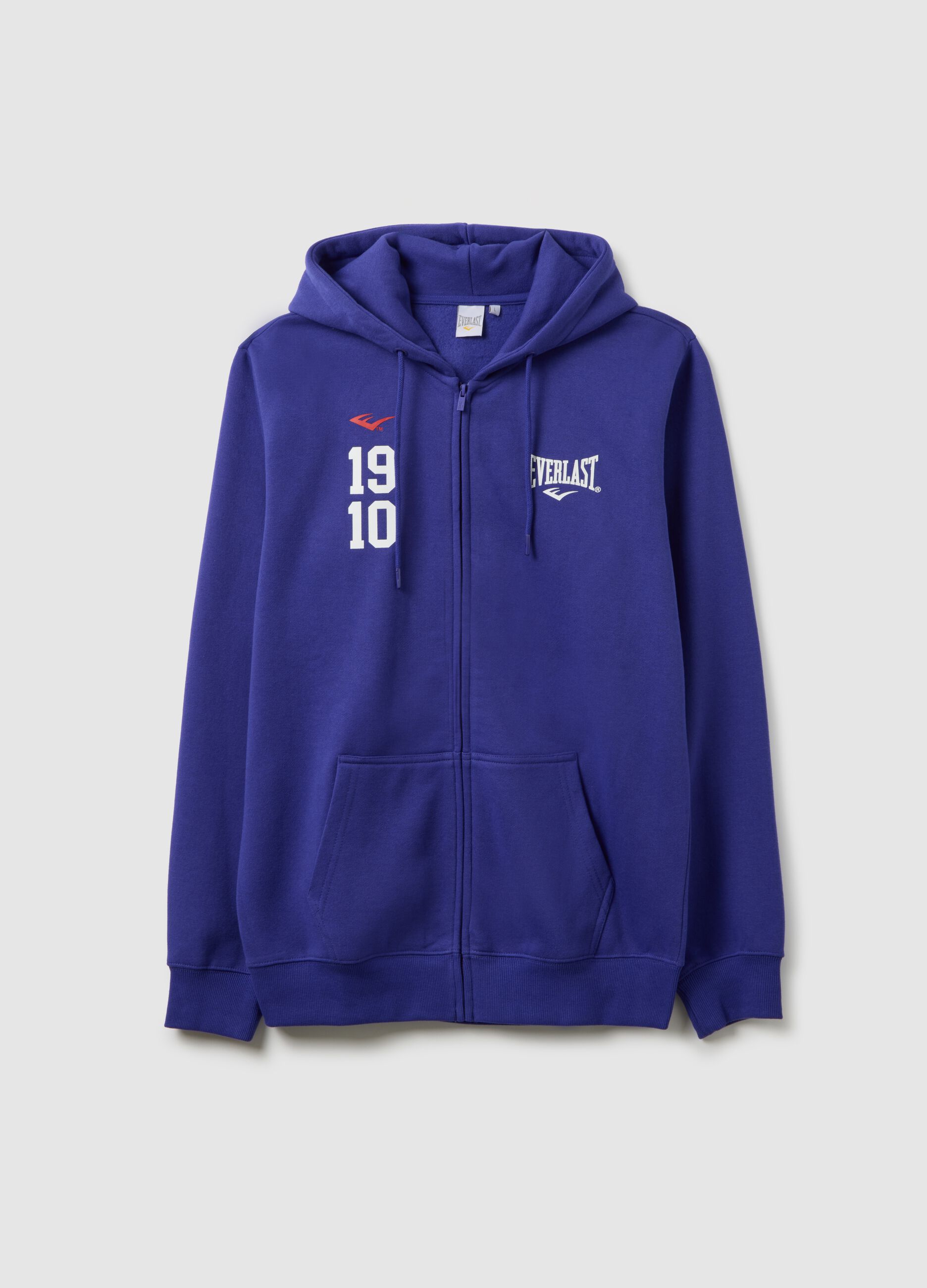 Felpa in misto cotone viola Everlast
