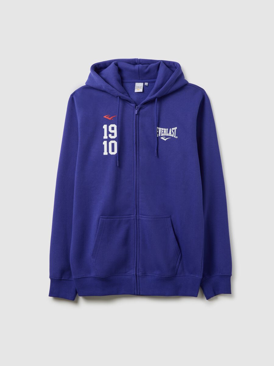 Felpa in misto cotone viola Everlast_4