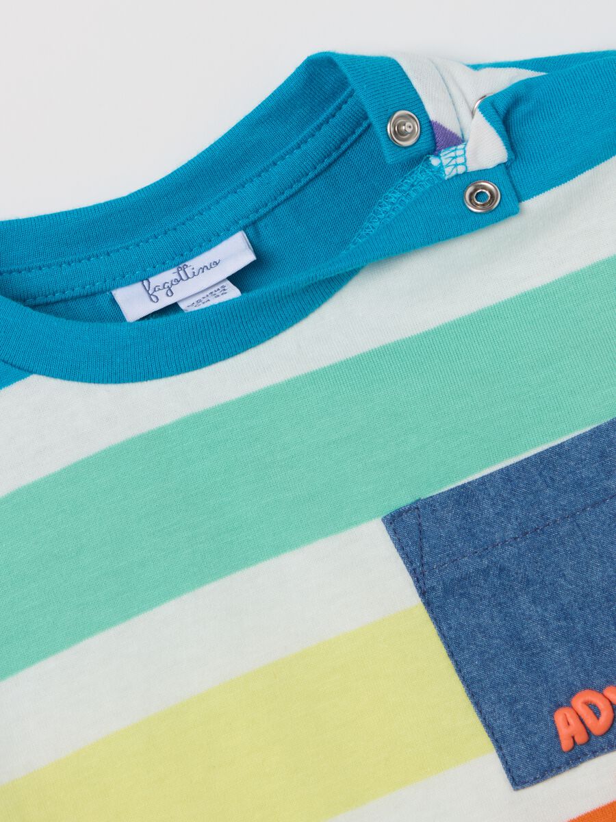 Long-sleeved T-shirt with striped pattern_2