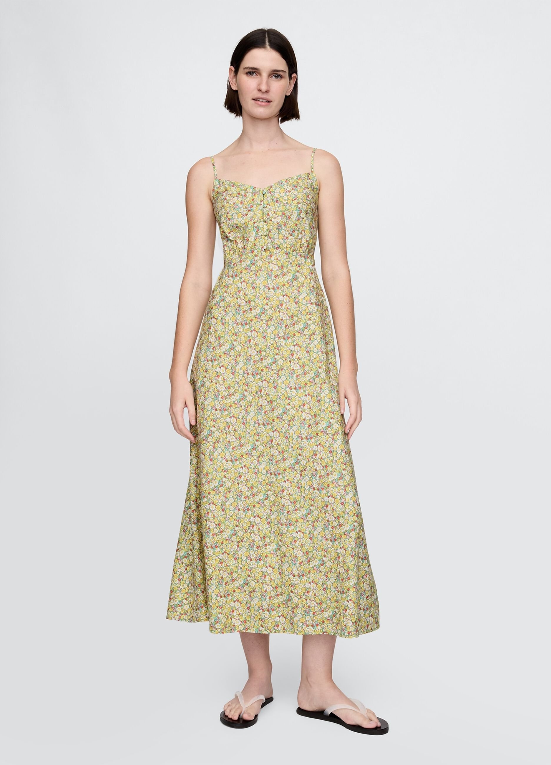 Multicoloured Floral Maxi Dress