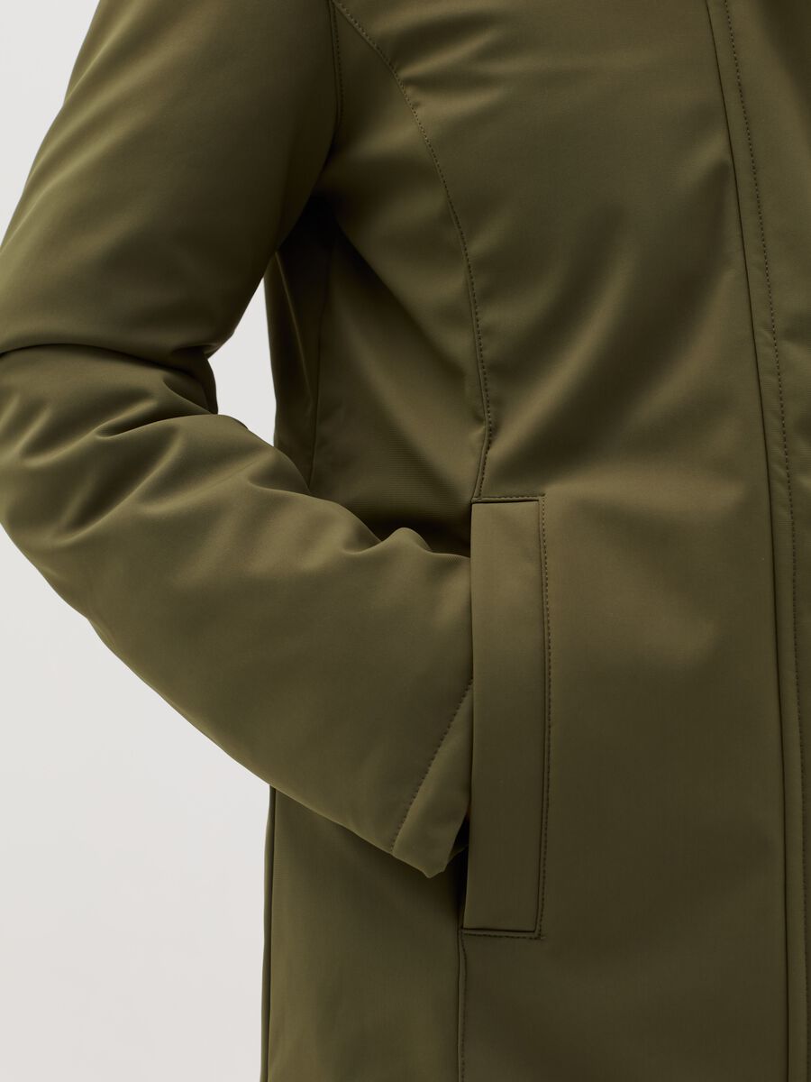 Parka lungo con imbottitura in REPREVE®_2