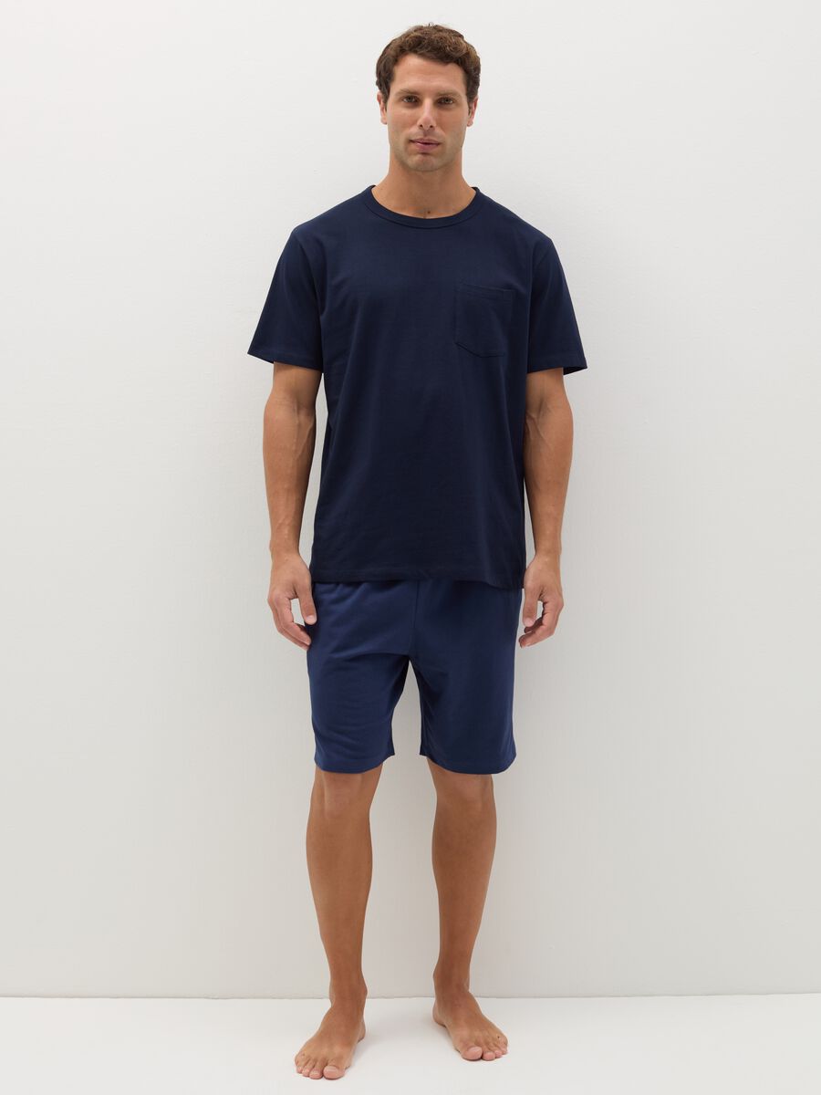 Short pyjamas with T-shirt with pocket_0