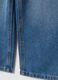 Jeans blu over fit in misto cotone e viscosa per bambino_3