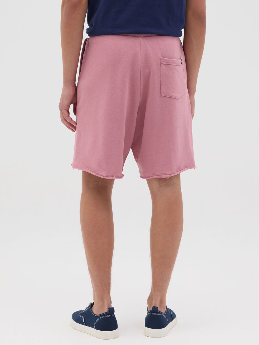 Pink bermuda shorts in pure cotton by Ovs_2