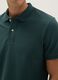 Green pure cotton polo shirt regular fit_3