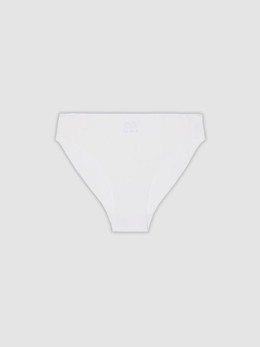 Slip in tessuto elasticizzato bianco_4
