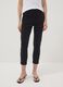 Jeans in misto cotone denim elasticizzato nero skinny fit_1