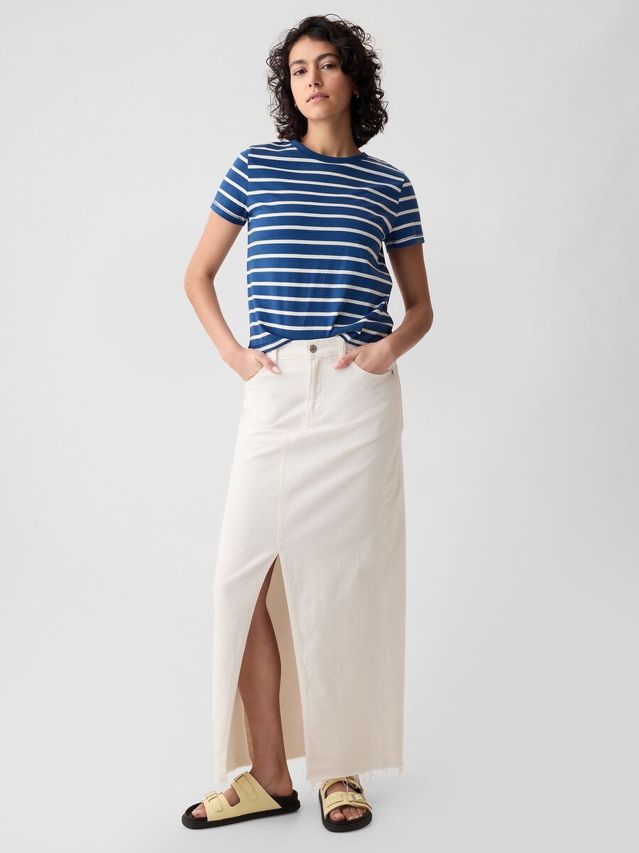 Organic cotton T-shirt with round neck_1