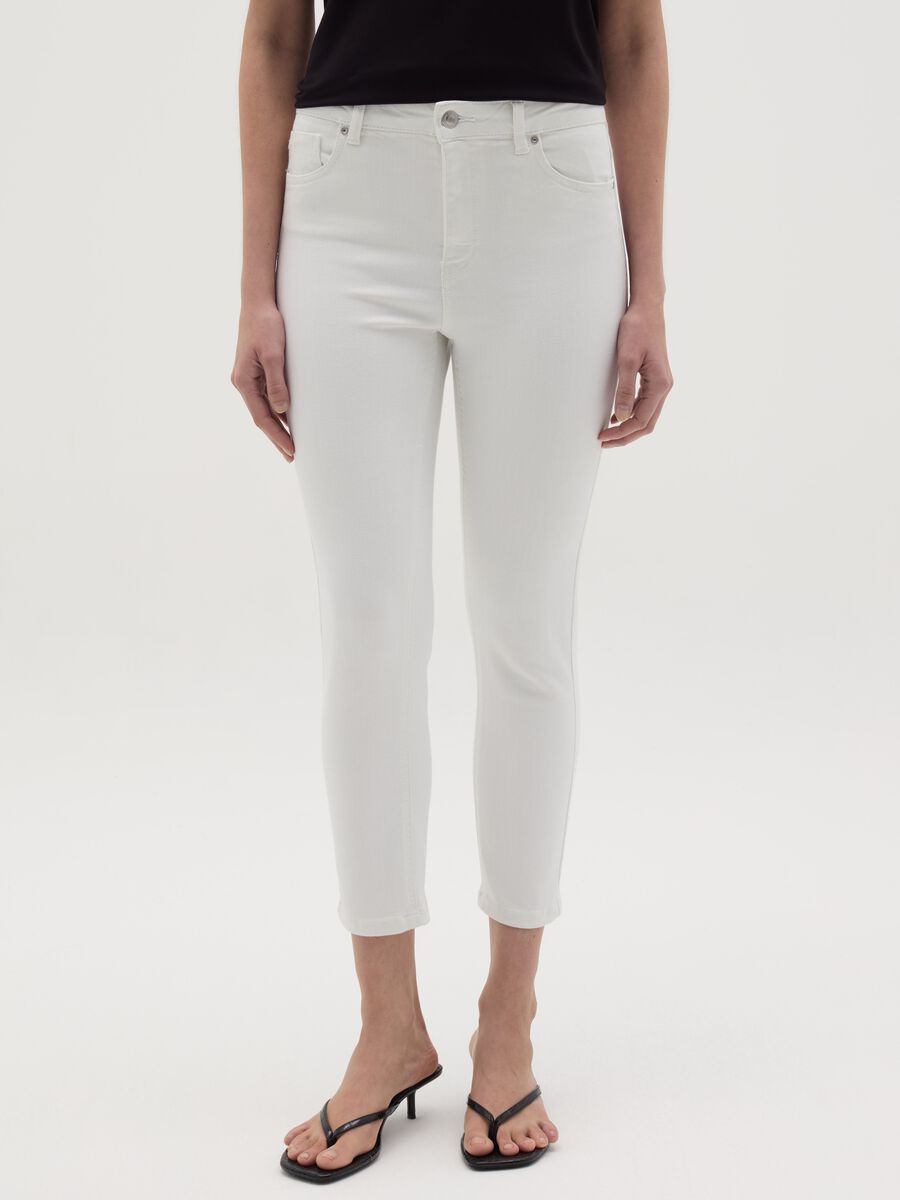 Skinny-fit crop jeans_1