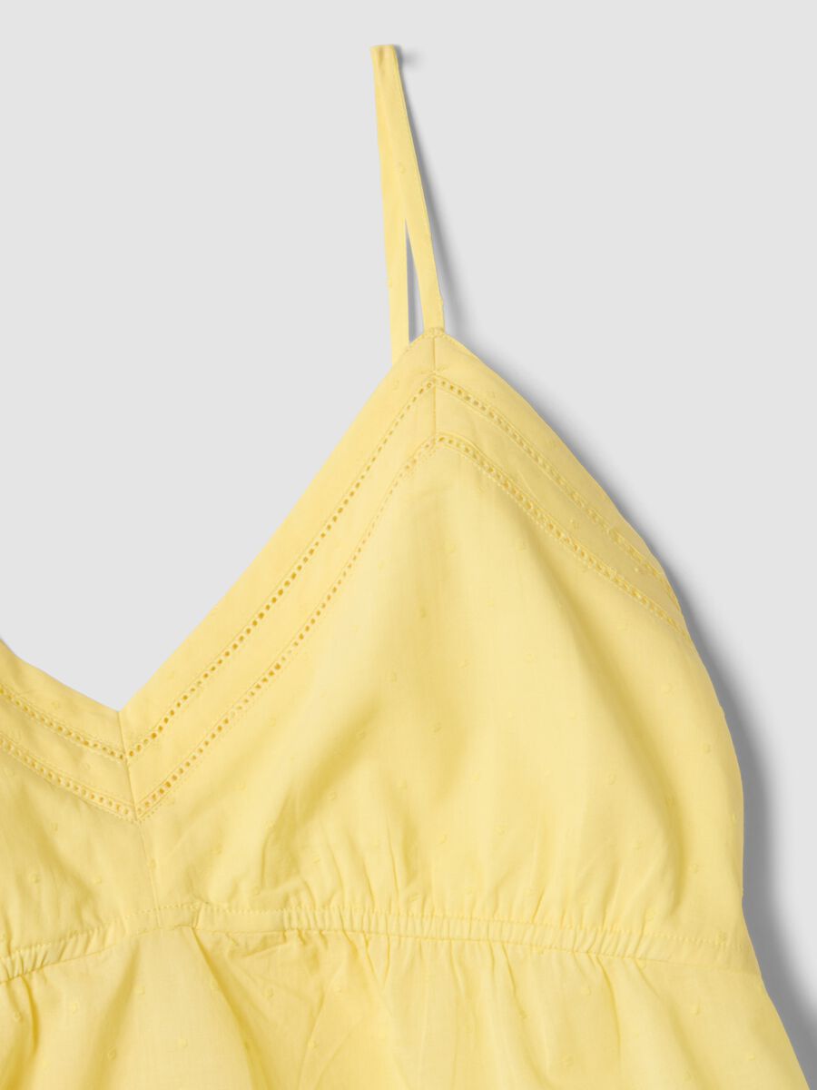 Yellow organic cotton pyjamas_5