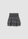 Girls&rsquo; multicolour pure-viscose mini skirt with paisley print_3