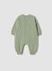 Green organic cotton sleepsuit with Toy Story print_1
