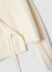 White wrap cardigan with deep V-neckline_1