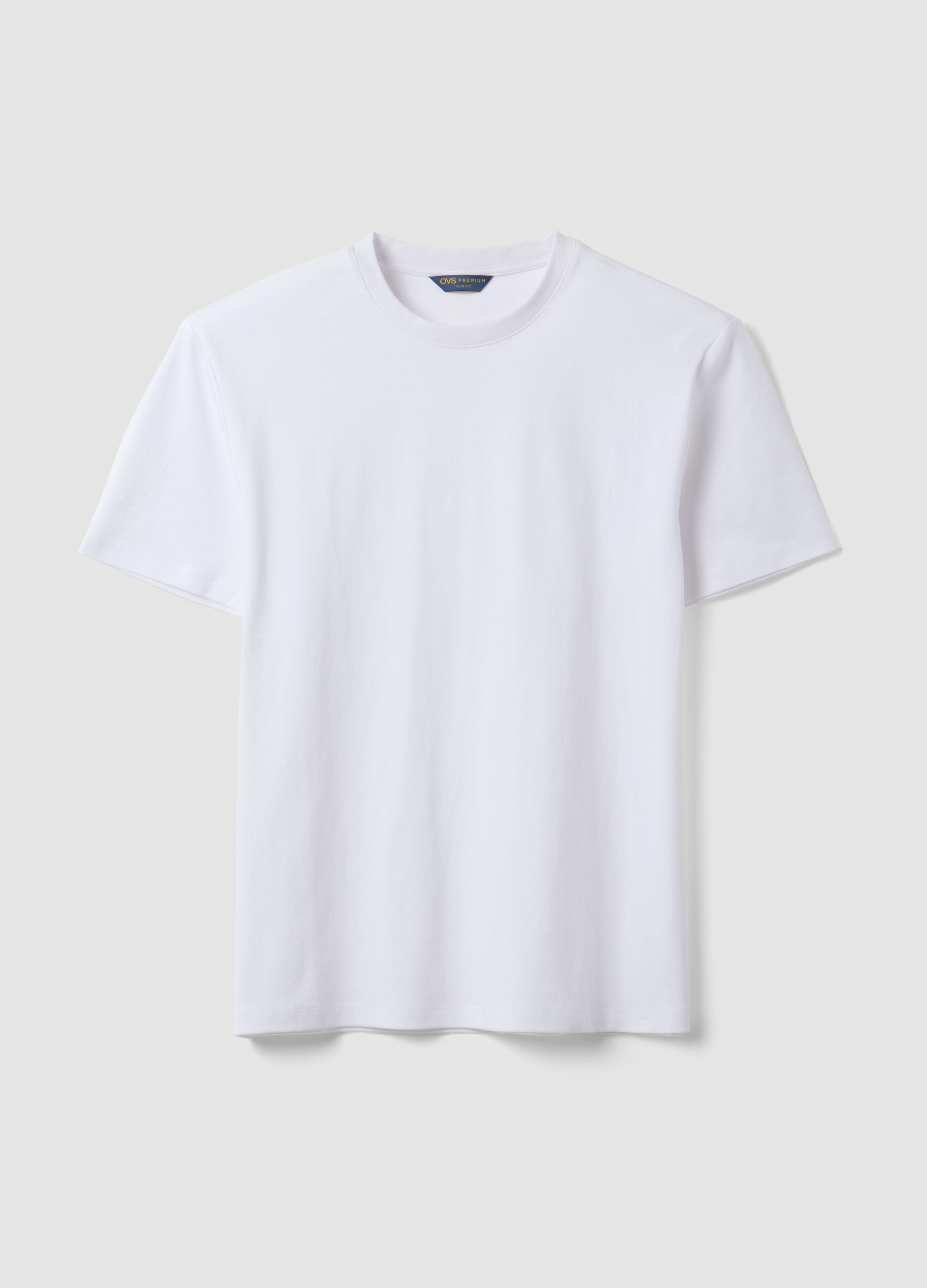 White pure cotton T-shirt