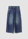 Jeans blu in puro cotone relaxed fit_3