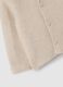 Pure Cotton Beige Baby Cardigan Regular Fit_3