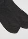 Multipack of grey midi cotton blend socks_1
